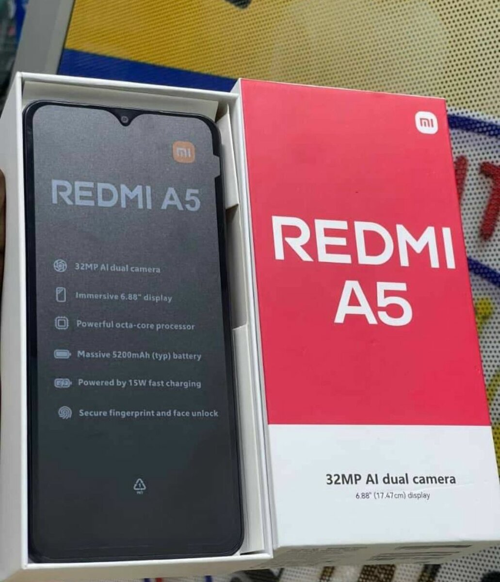 Smartphone Redmi A5 32MP Dual