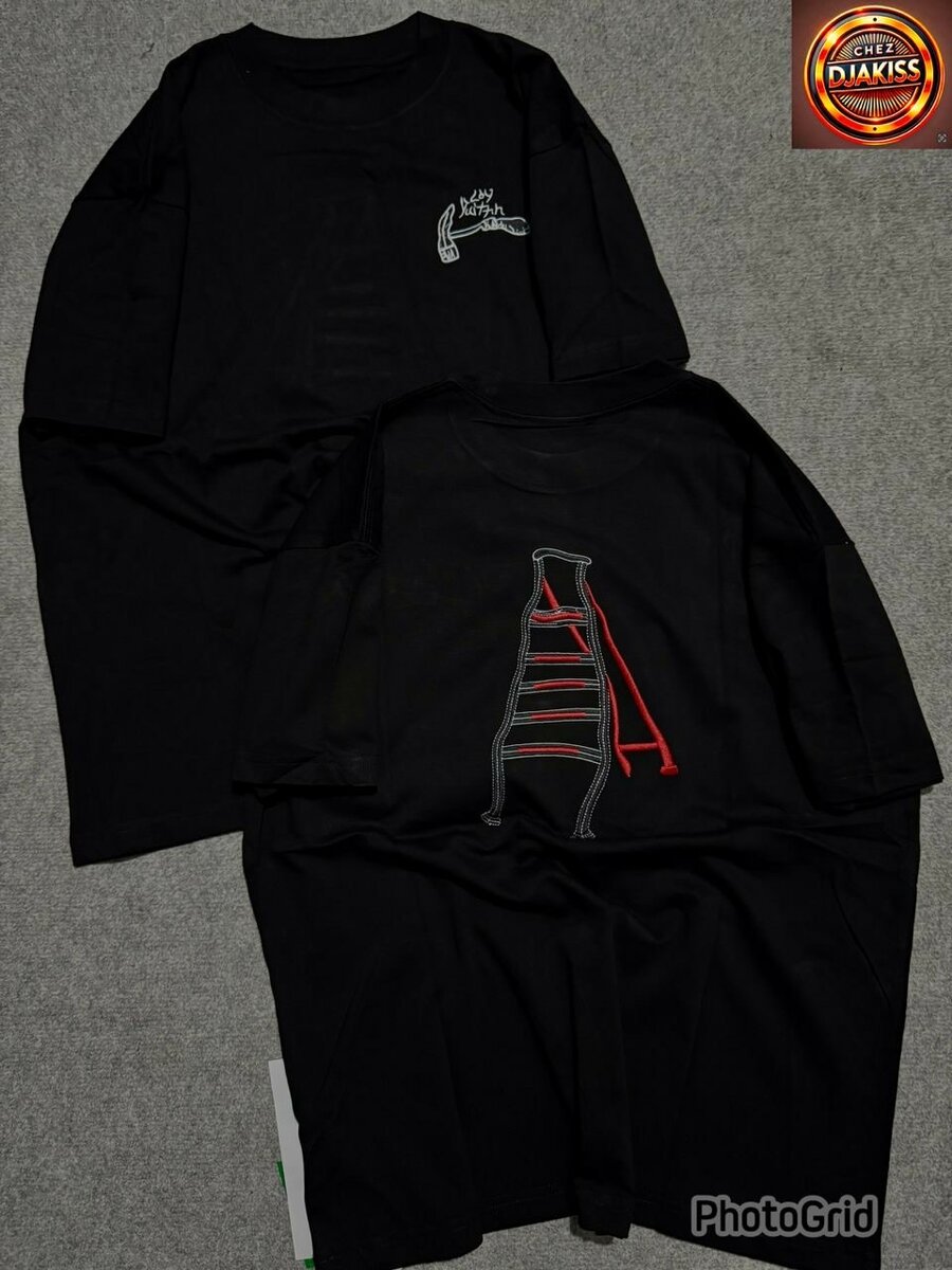 T-shirt oversize moderne unisexe