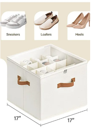 Shoe Organizer in beige