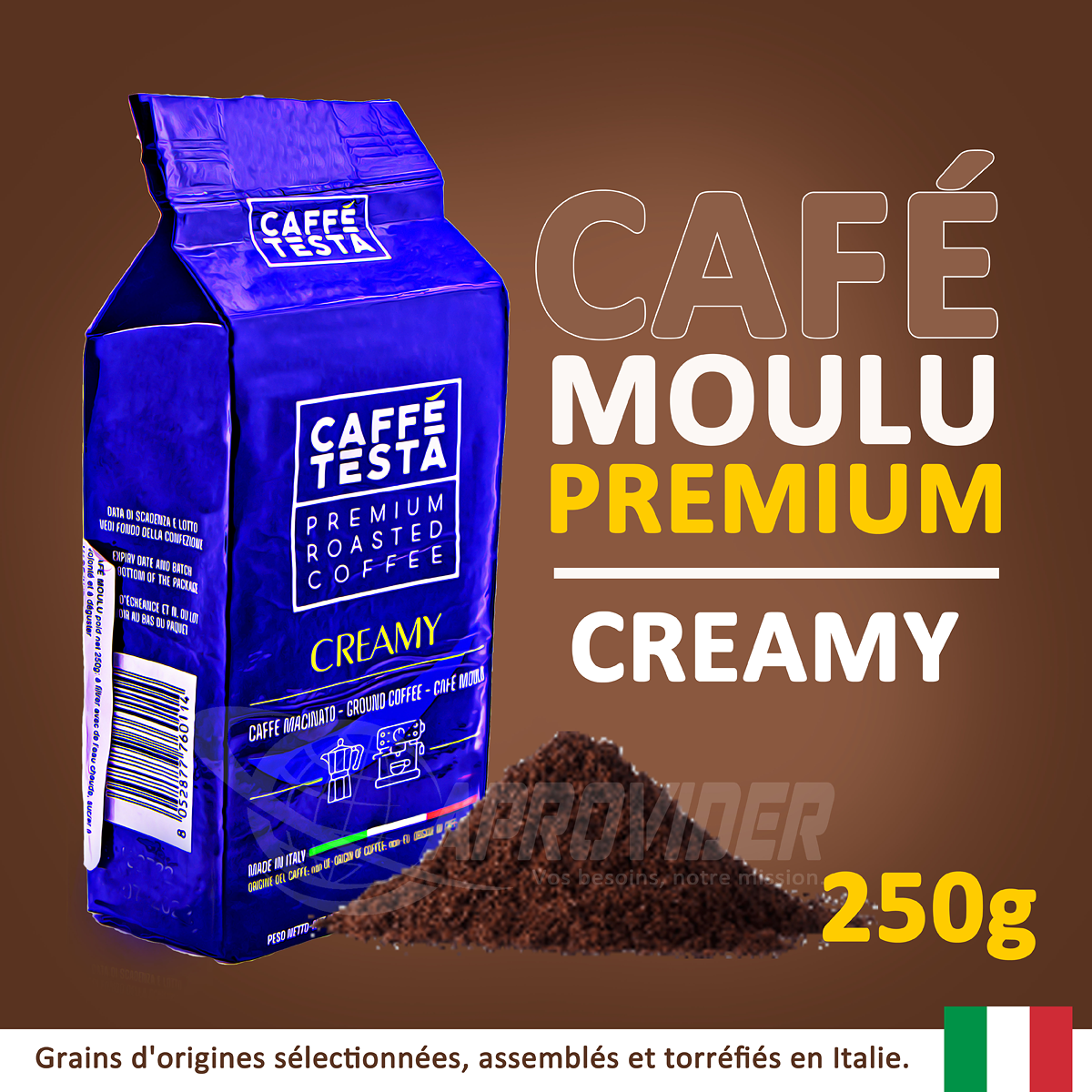 Café Moulu Premium 250g-Creamy