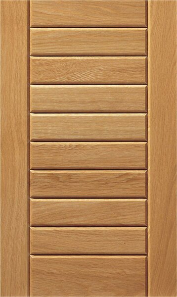 Porte en bois massif