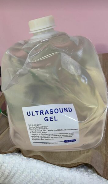 Clear Ultrasound Gel
