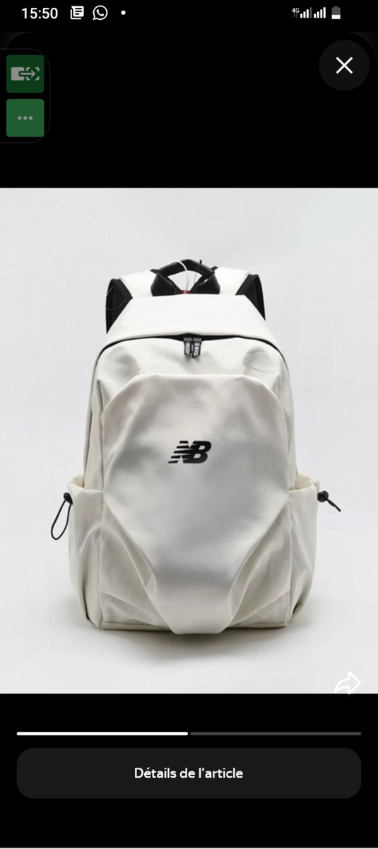 Sac à dos New Balance pratique