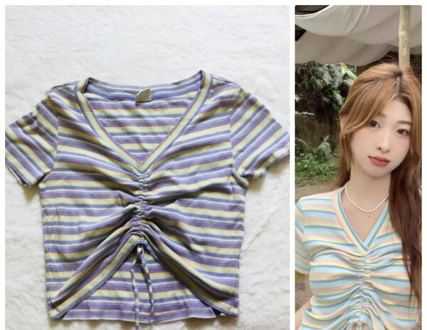 Salaula crop tops and tops