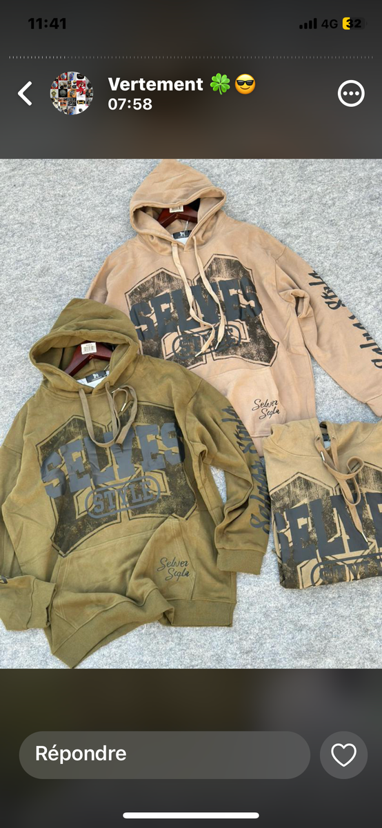 Sweatshirts à capuche stylés