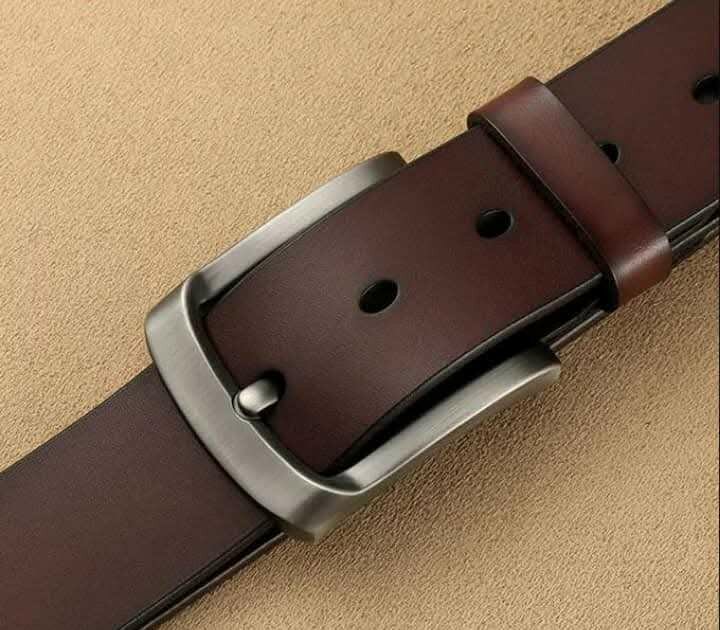 Ceinture en cuir véritable