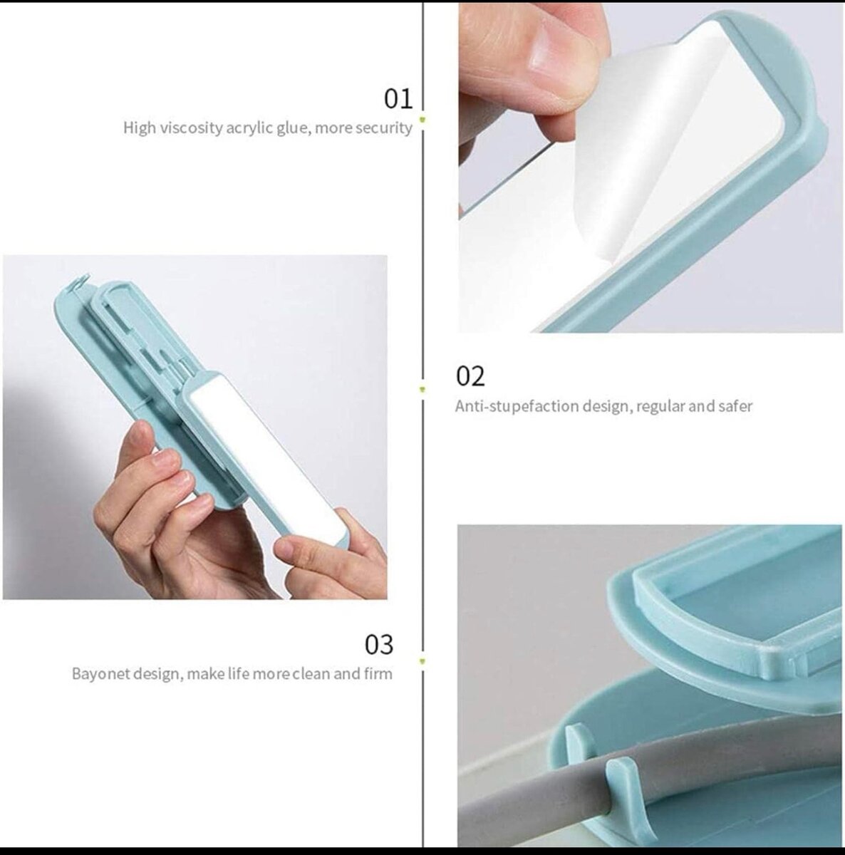 Support mural auto-adhésif