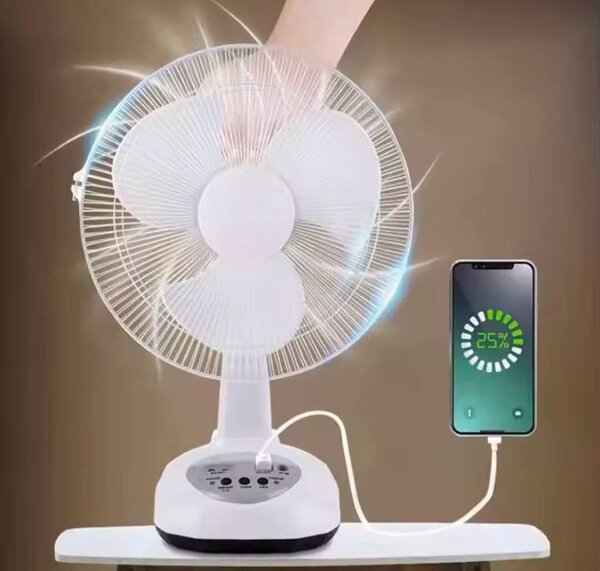 Ventilateur solaire portable