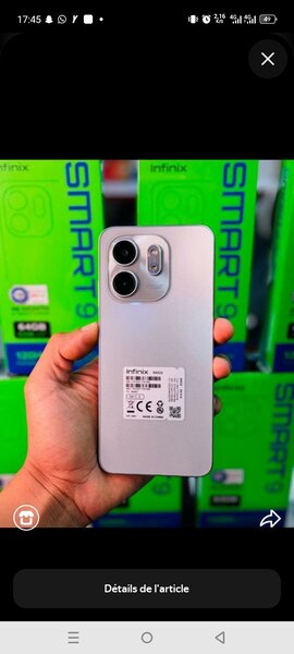 Infinix Smartphone 80 Go