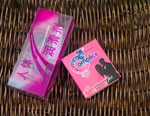 3 préservatifs +1 lubrifiant