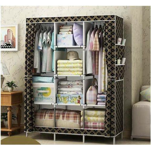 3 Doors Foldable wardrobe