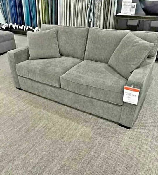 Canapé moderne en tissu gris