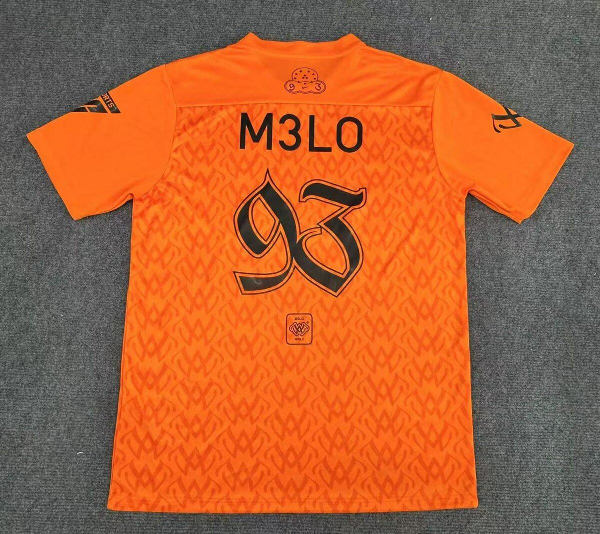 Maillot de foot orange Nike