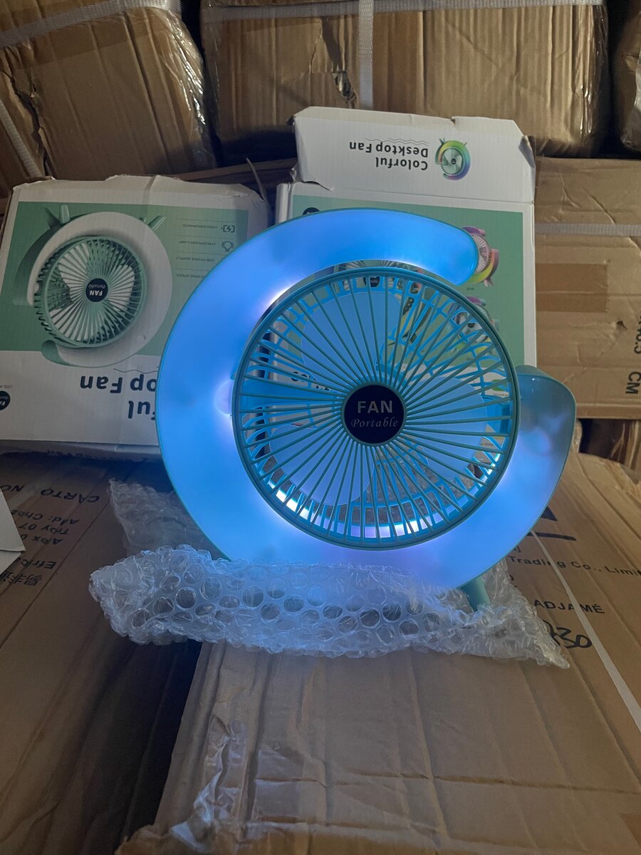 Ventilateur USB LED Coloré