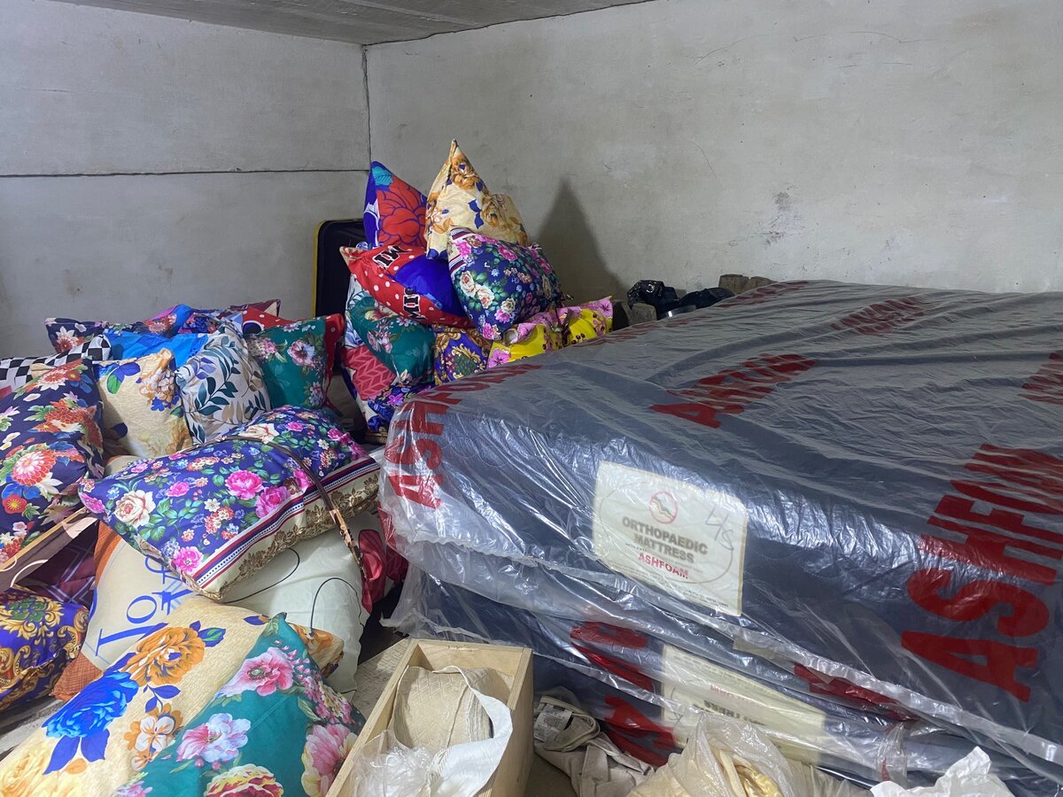 High Density Student mattress with leather cover