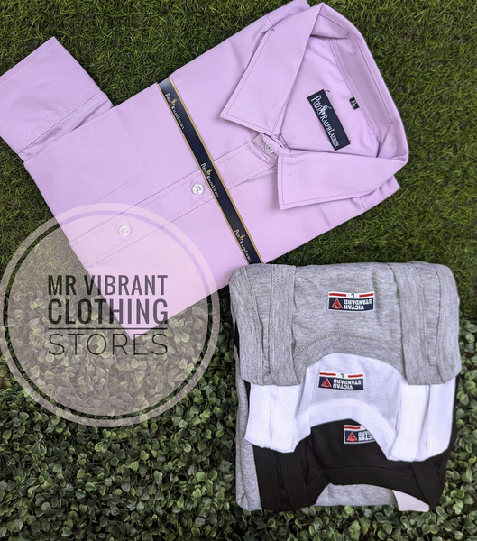 Combo of Quality Smart shirt and 3 set of Vests 