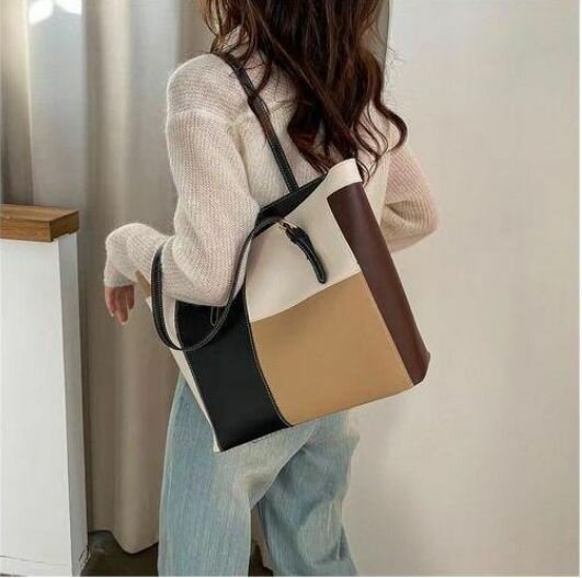 Sac fourre-tout élégant en cuir