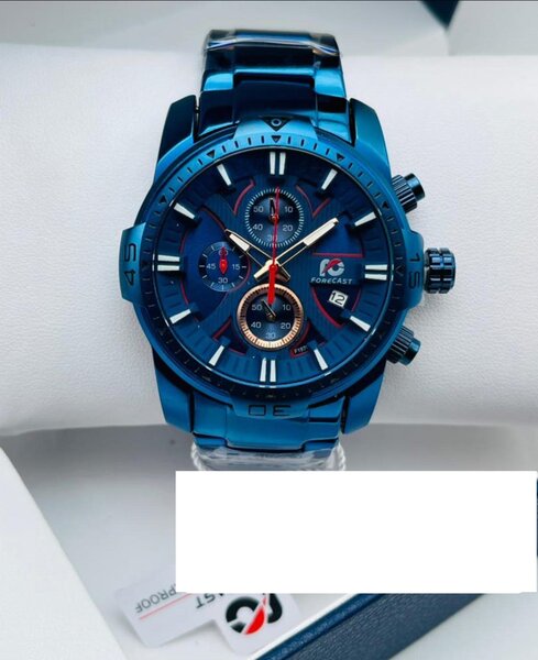 montre-bracelet forecast bleu