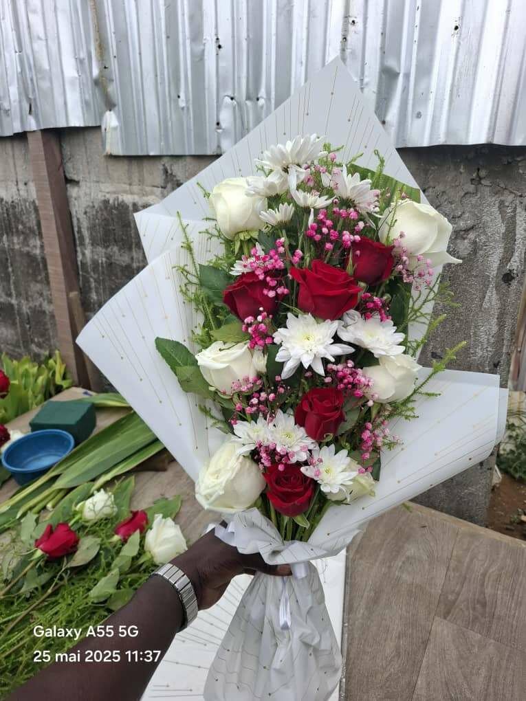 Bouquet de Roses Élégant