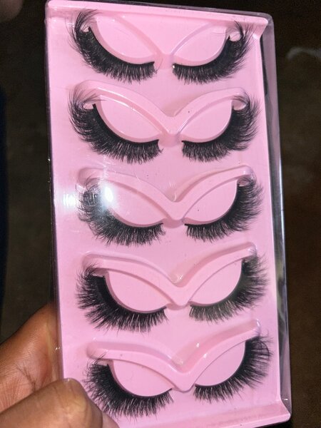 Faux cils volumineux 5 paires