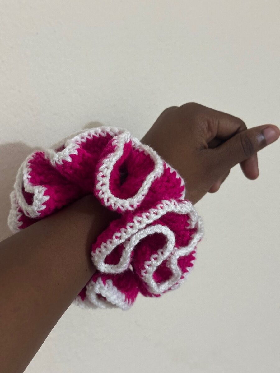 Chouchou Crochet Coloré