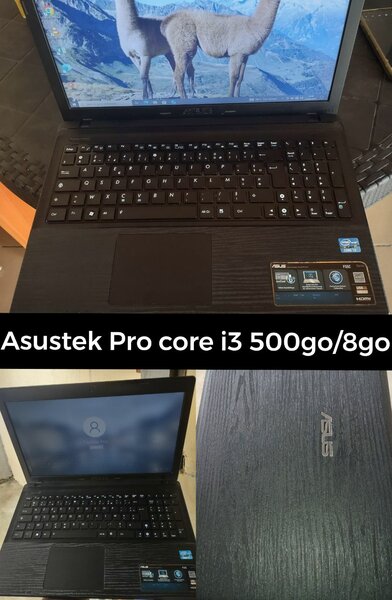 Asus Laptop Pro Core i3 ram8go