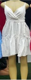 Beautiful and high quality women's dress white