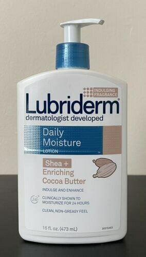 Lubriderm Daily Moisture Body Lotion with Shea Butter 473ml