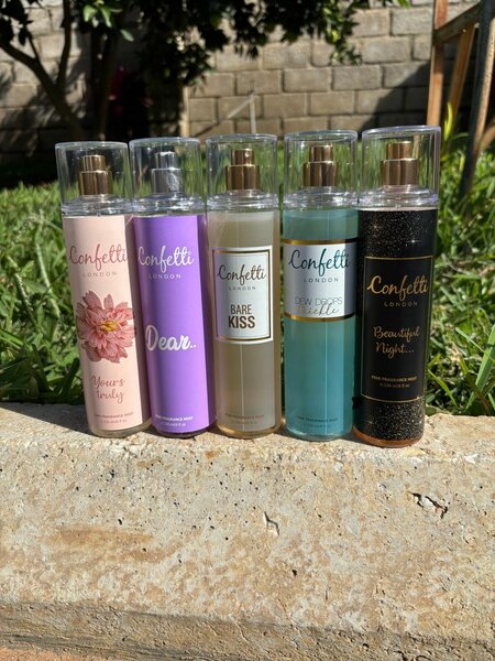 Body mist 150 each deodorant spray 100