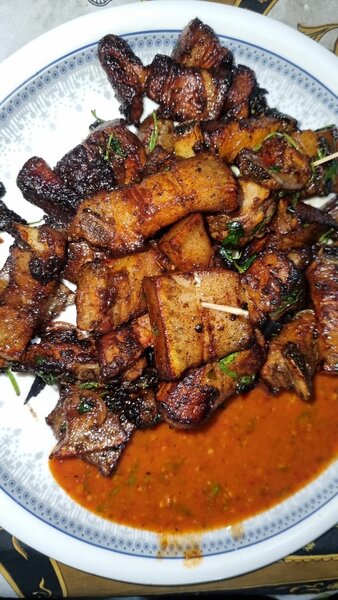 Délicieux Porc Grillé Épicé