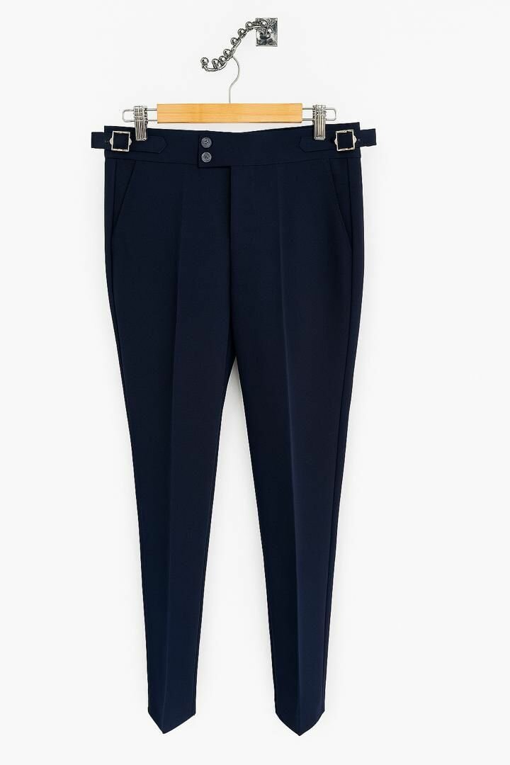 Pantalon Chino Slim Homme Élégant