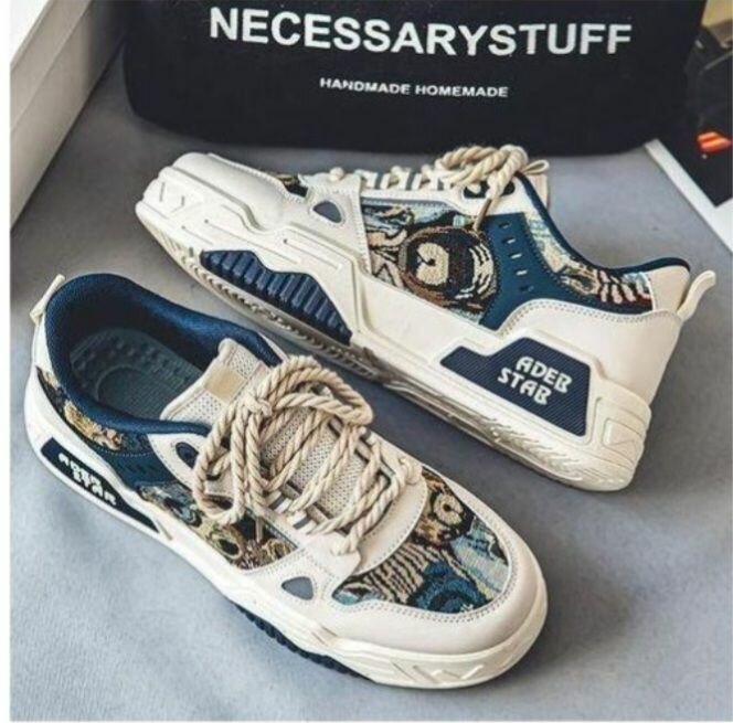 Baskets tendance style rétro