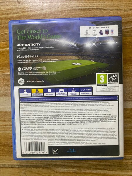 Jeu PS4 EA Sports FC24