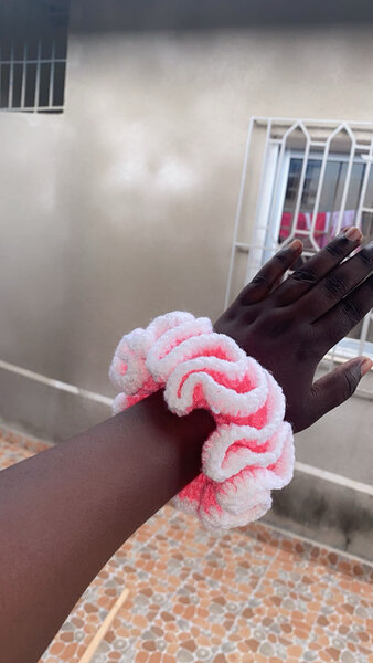 Chouchou fait main en laine