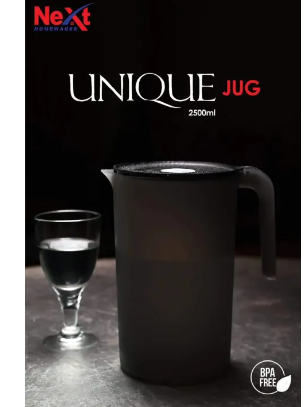 Plastic Jug Water Jug 2.5 litter unique jug