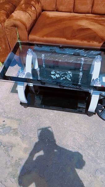 Table basse en verre moderne