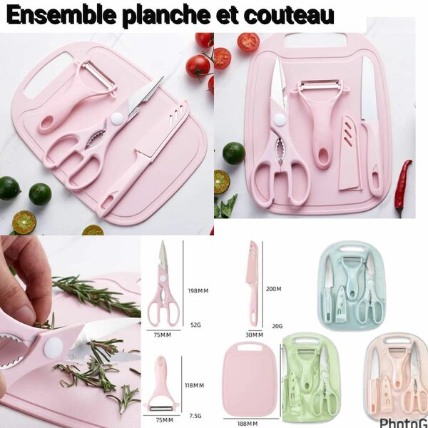 Ensemble ustensiles cuisine