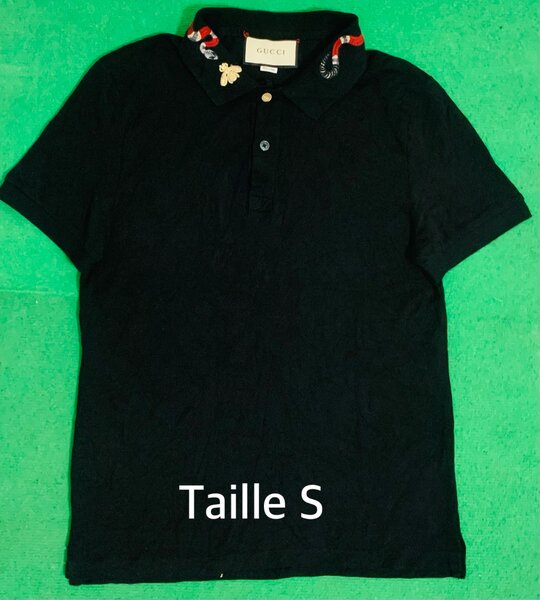 Polo noir élégant Gucci