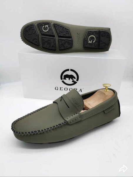 Mocassins en cuir pour hommes