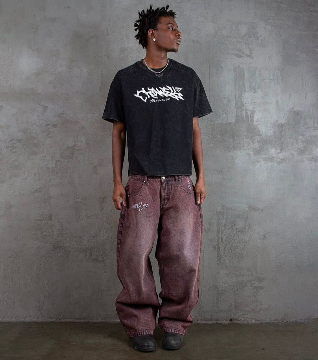 Jeans baggy décontracté