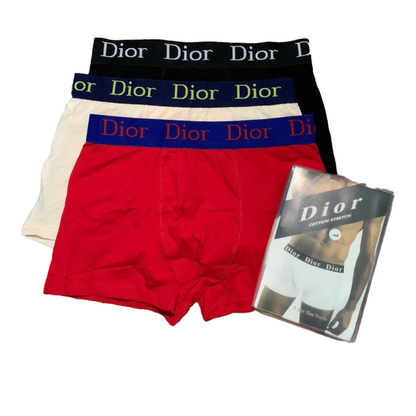 Boxers en coton stretch Dior