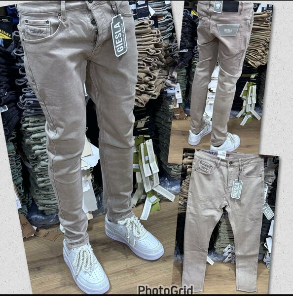 Jeans ajustés pour hommes