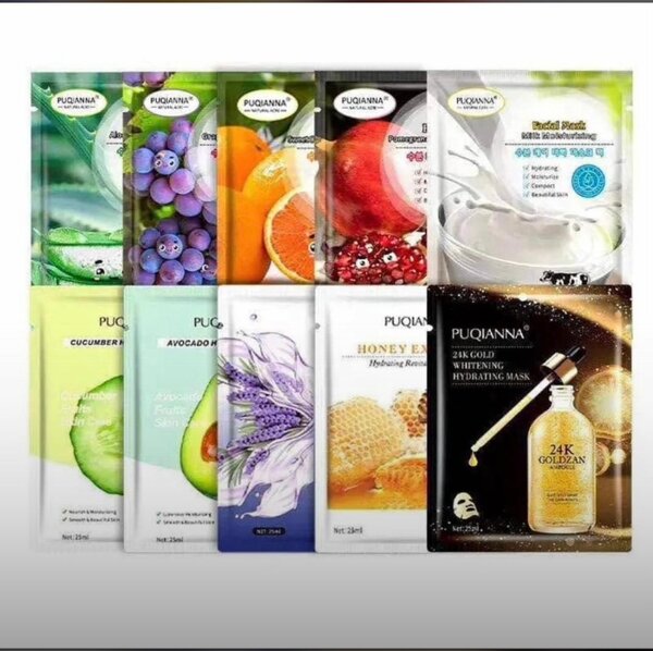 Masques Visage Hydratants Parfumés