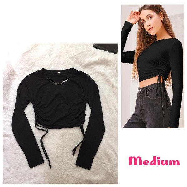 Salaula crop tops and tops