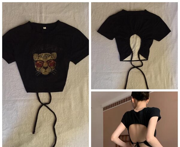 Salaula crop tops and tops