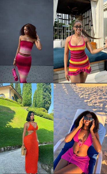 Robes en crochet pour femmes