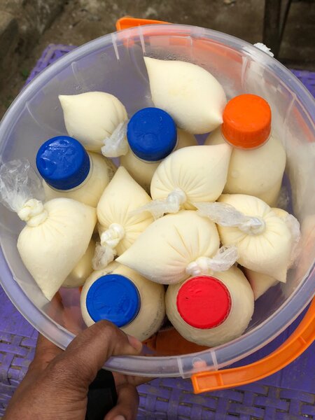 Sachets de Yaourt Frais