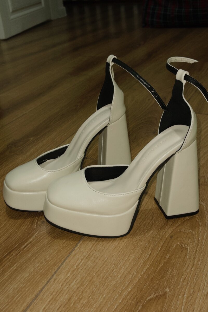 белые туфли на вечер