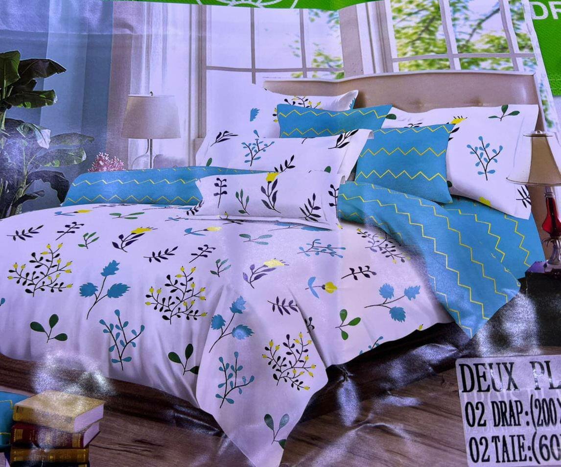 Draps de lit 2 places