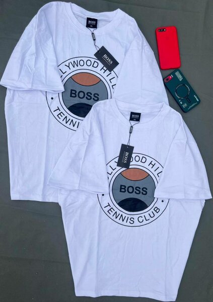 T-shirt blanc imprimé